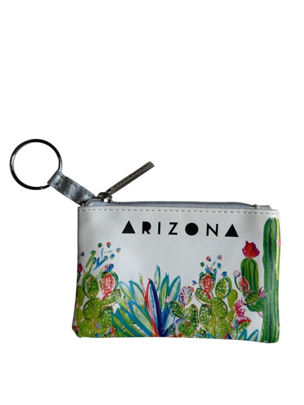 Starbucks Arizona Keychain / Coin Pouch (White)